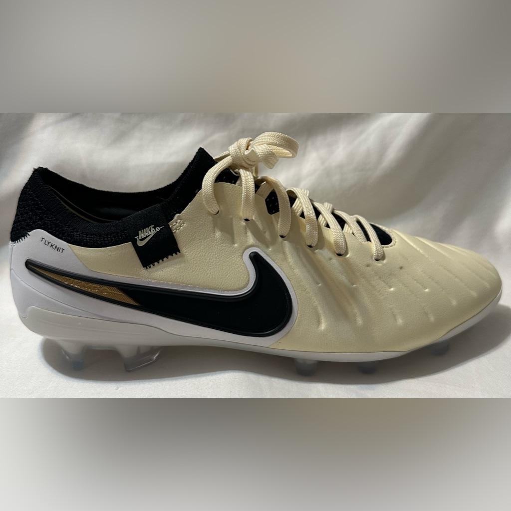Nike Tiempo Legend 10 Elite Fg Soccer Cleats Lemonade/Gold Dv4328-700 Mens Sz: 6